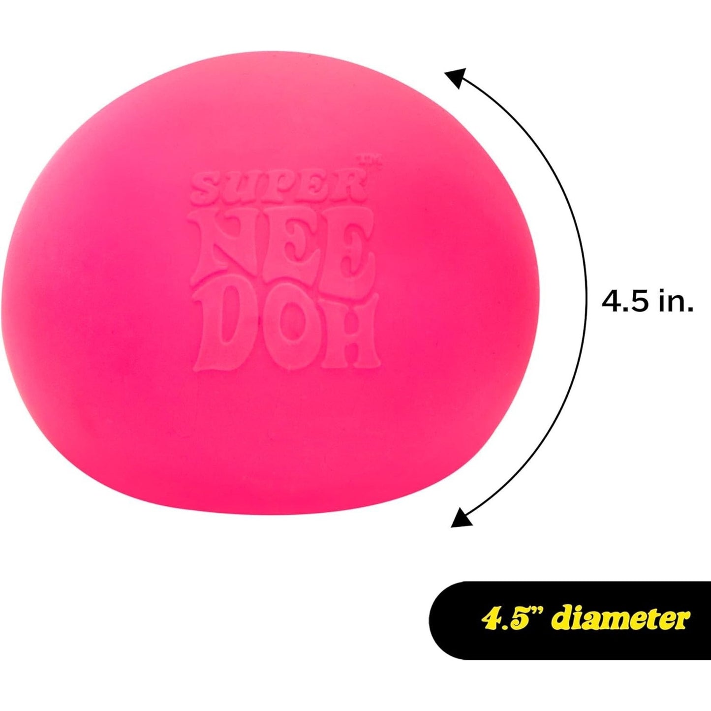 🔥NeeDoh Nee Doh The Groovy Glob Super 4.5" XL Squishy Stress Ball Green NWT🔥