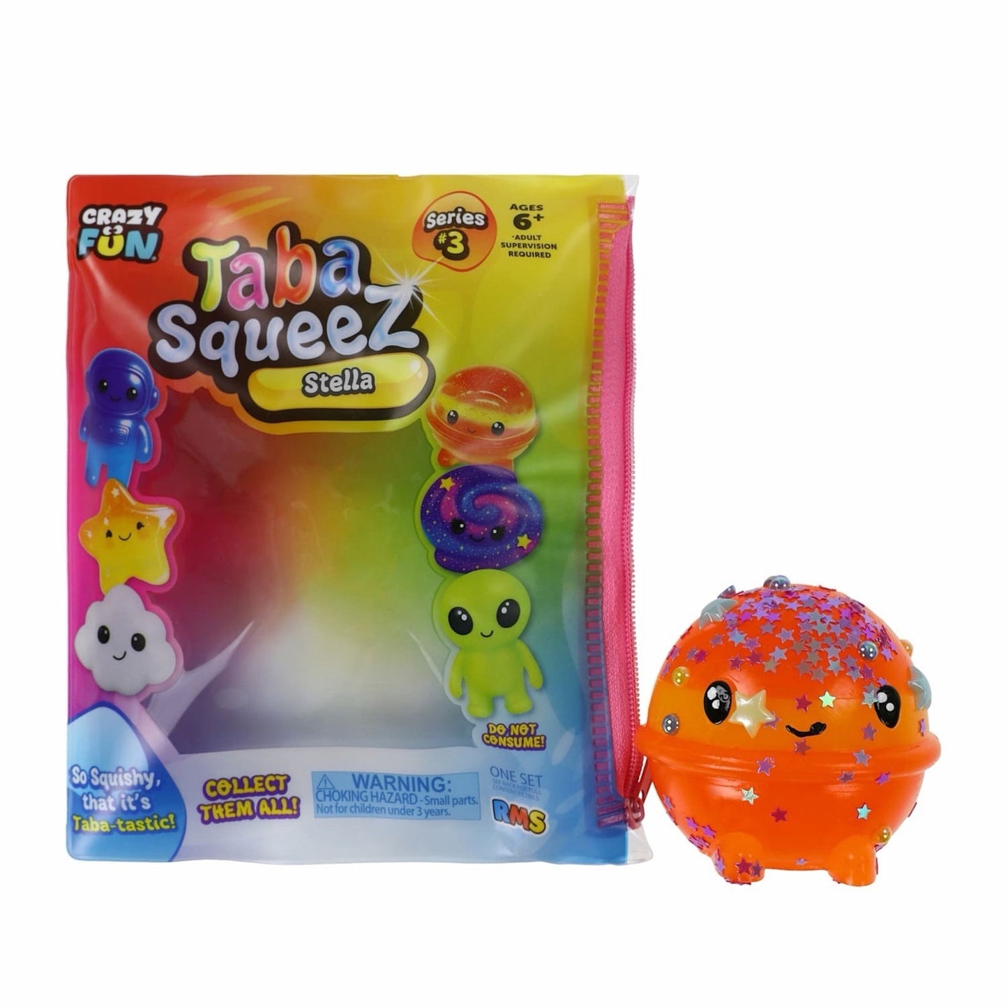 🔥Taba Squeez Stella Squishy Crazy Fun Viral TIKTOK BNWT🔥