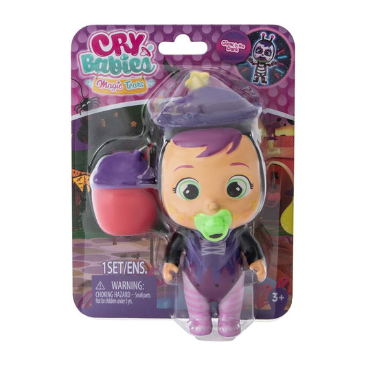 🔥Cry Babies Magic Tears Doll Figure Set Glow in the Dark Series AGATHA BNWT🔥