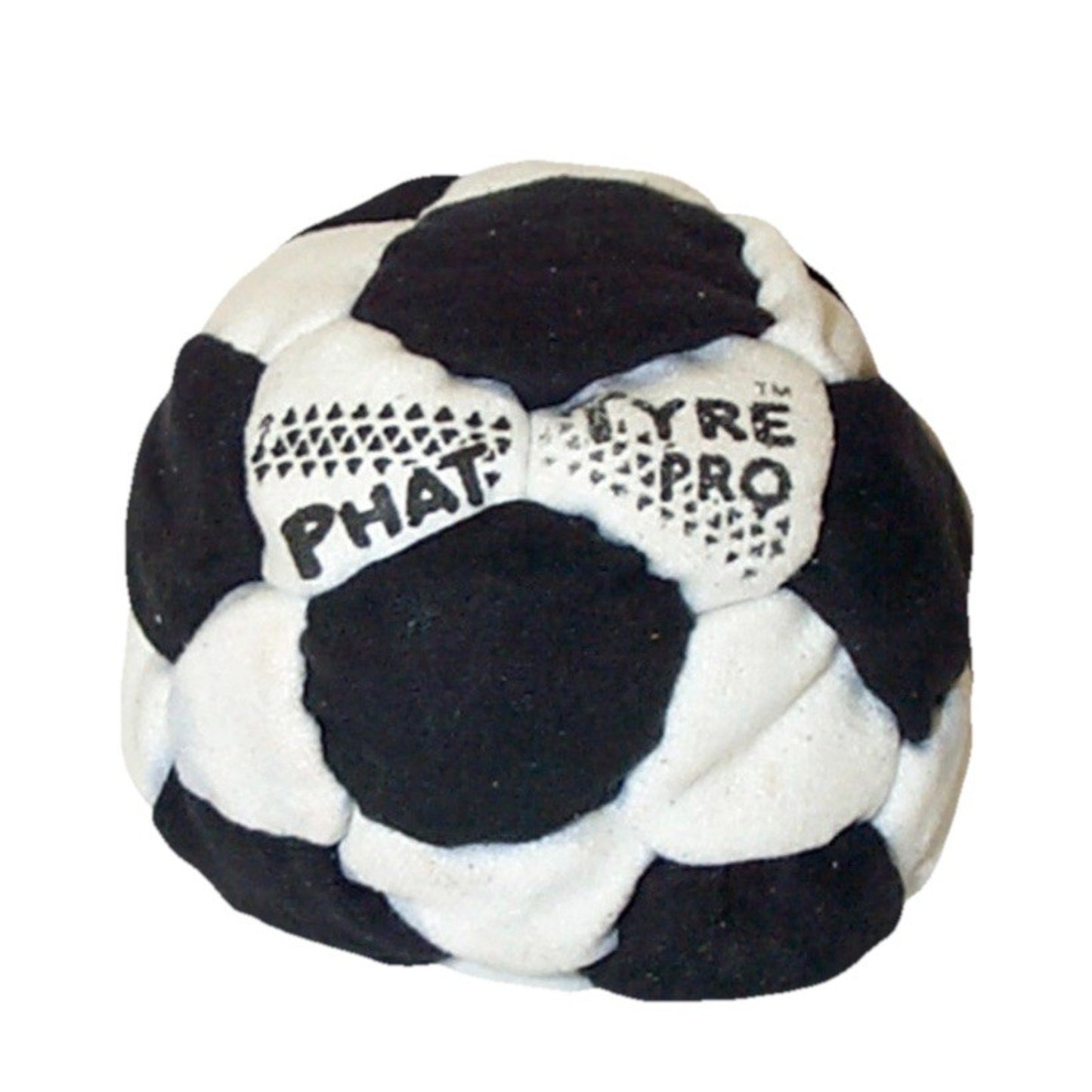 🔥World Footbag Phat Tyre Pro Footbag Hacky Sack BLACK/WHITE BNWT🔥