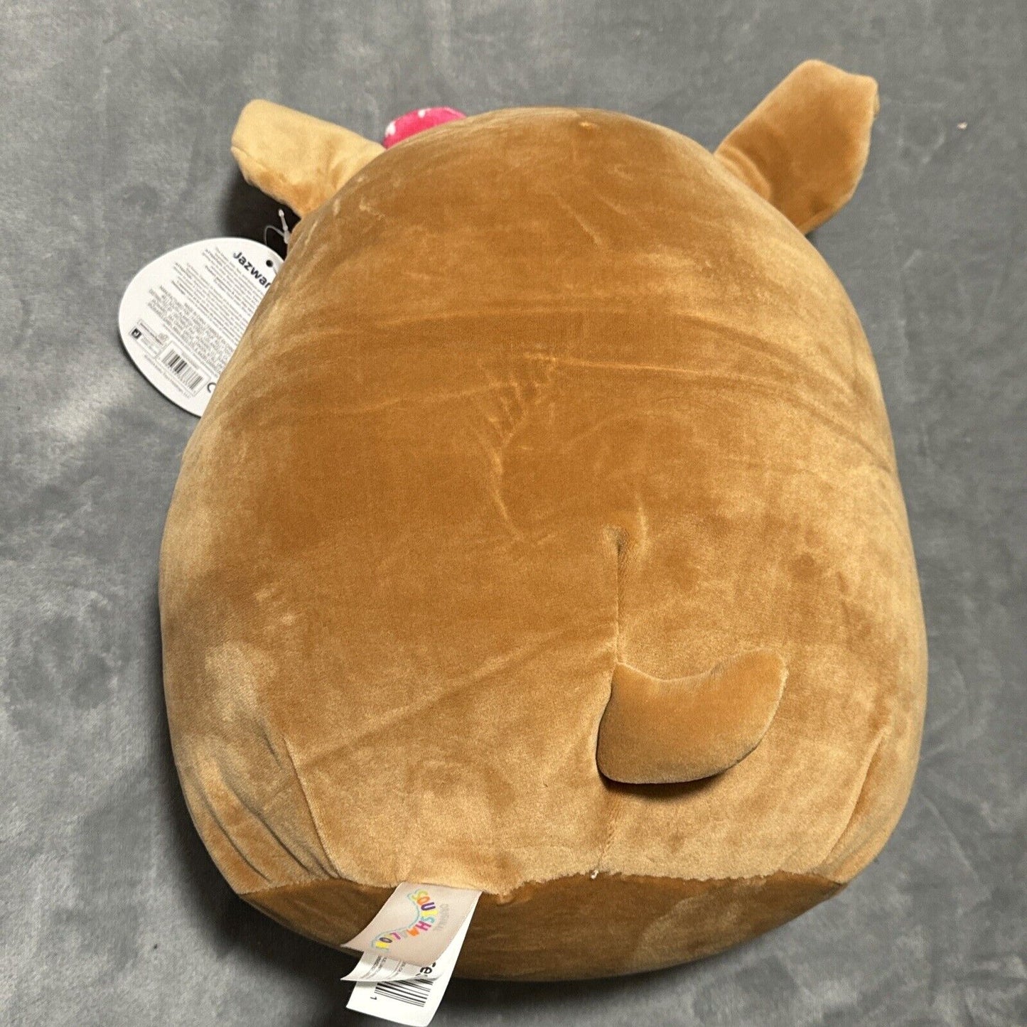 🔥Squishmallow 11” Valentines Day Sheltie Andres with Pink Headband BNWT🔥