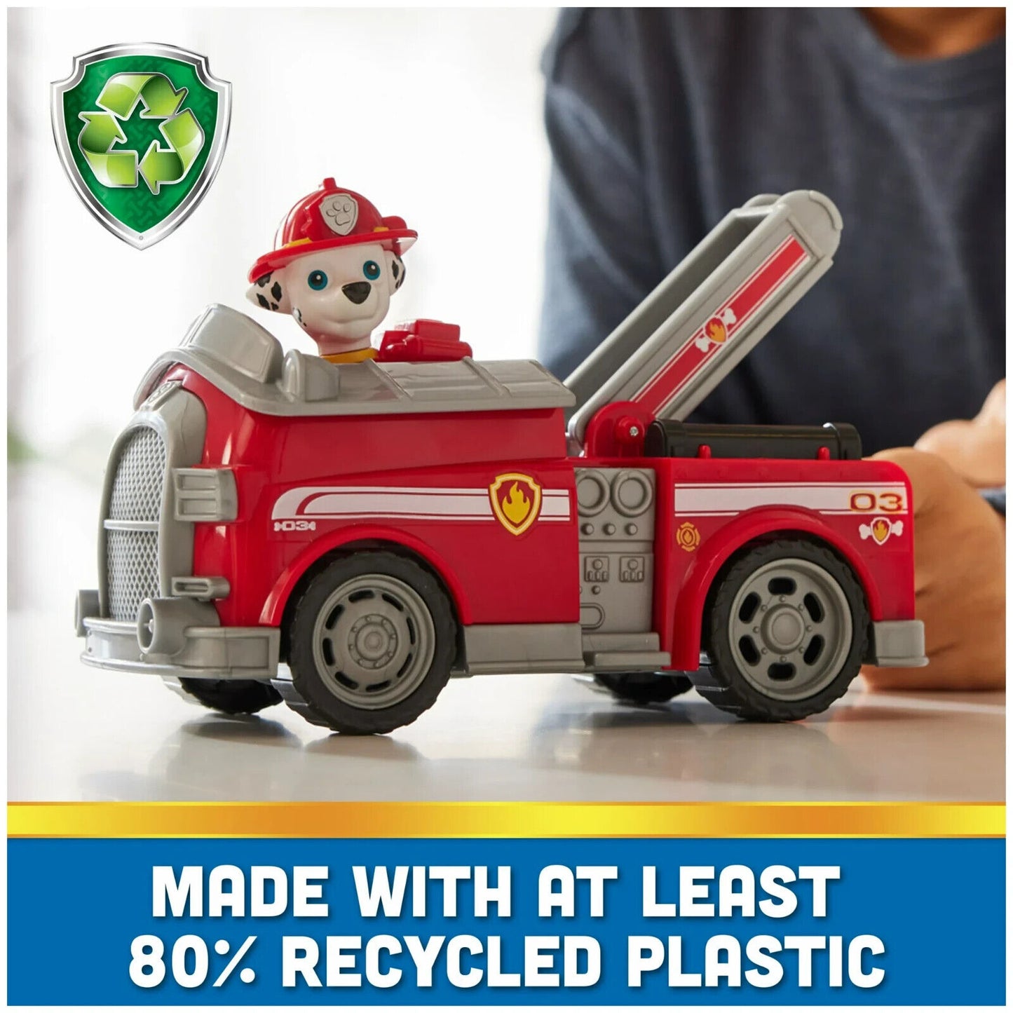 🔥PAW Patrol Marshall’s Firetruck Toy Vehicle with Collectible Action Figure💥