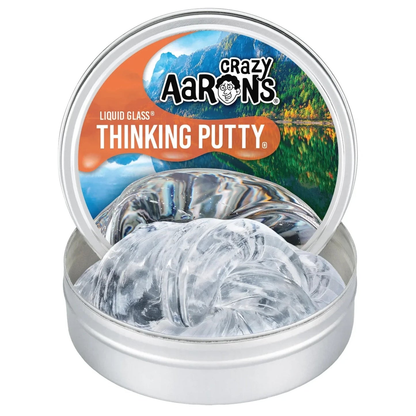 🔥Aaron's Crazy Thinking Putty Liquid Glass 3.2OZ Full Size BNWT🔥