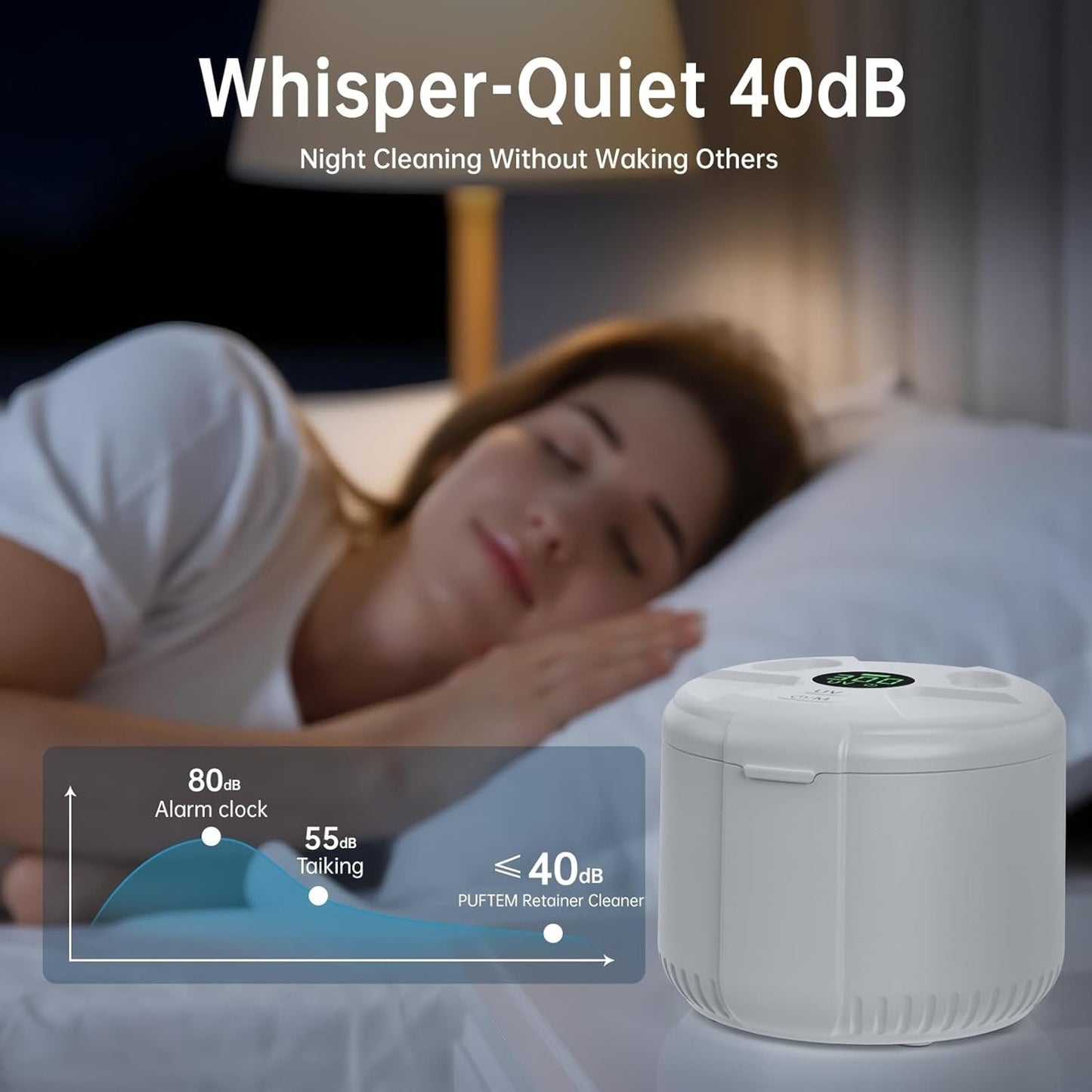 🔥45Khz Ultrasonic Deep Cleaning Machine 200ML Dental Pod BNWT🔥
