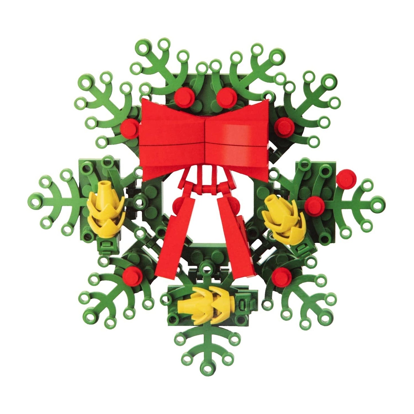 🔥BLOCK TECH Holiday Botanical Build Blocks WREATH BNWT🔥
