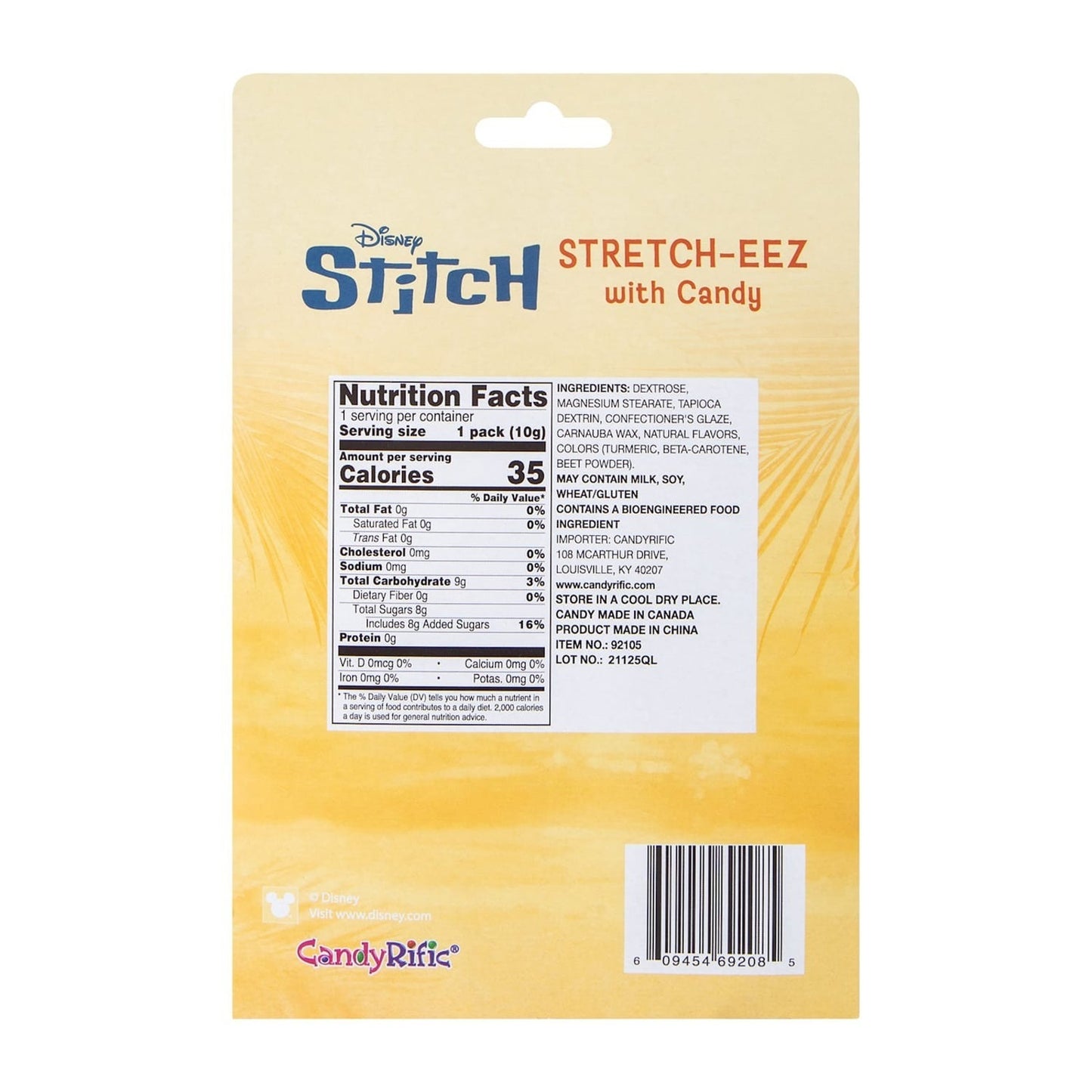 🔥Disney Stitch Stretch-Eez With Candy BNWT🔥