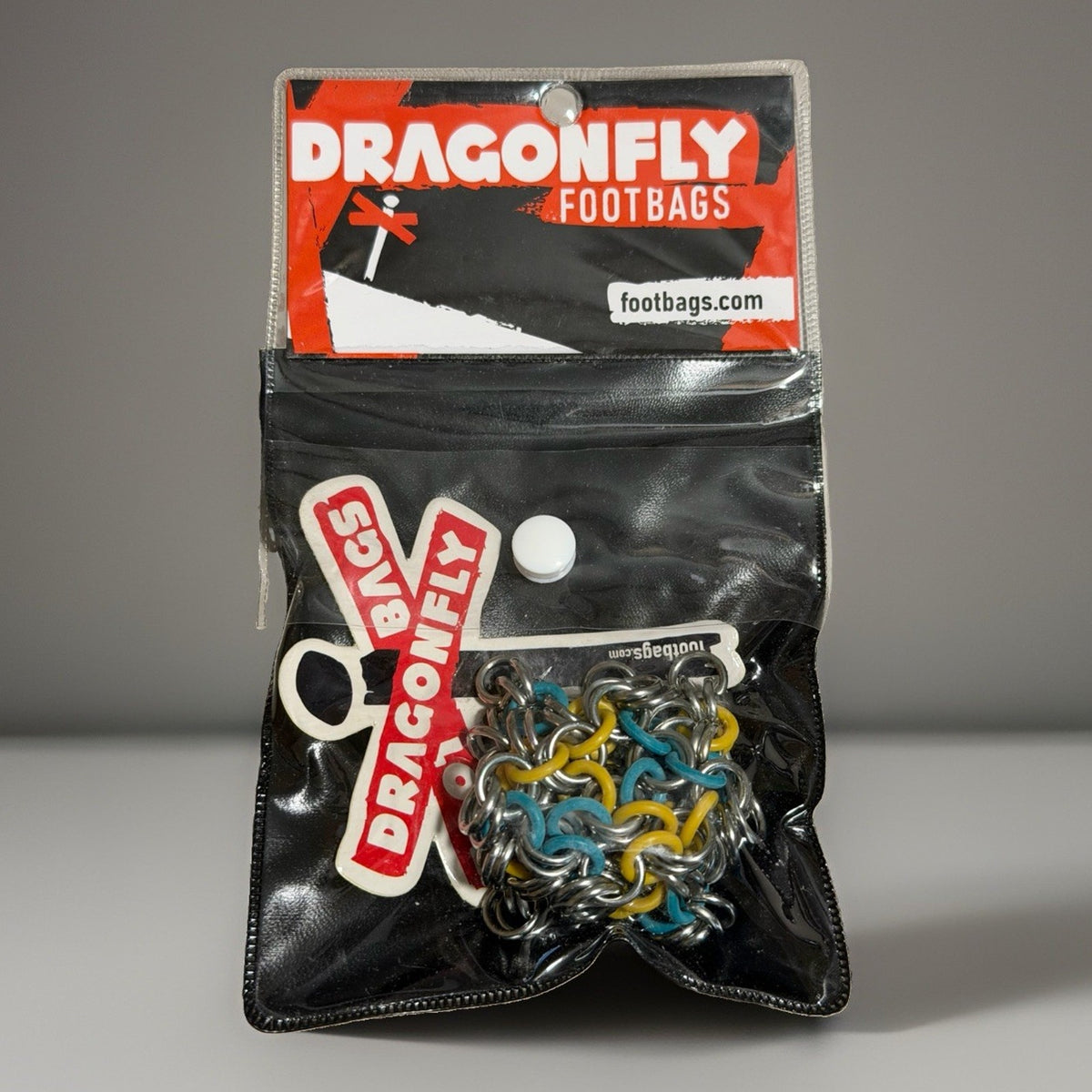 🔥Dragonfly Footbags Chainmail Footbag Kickbag Hacky Sack BNWT🔥