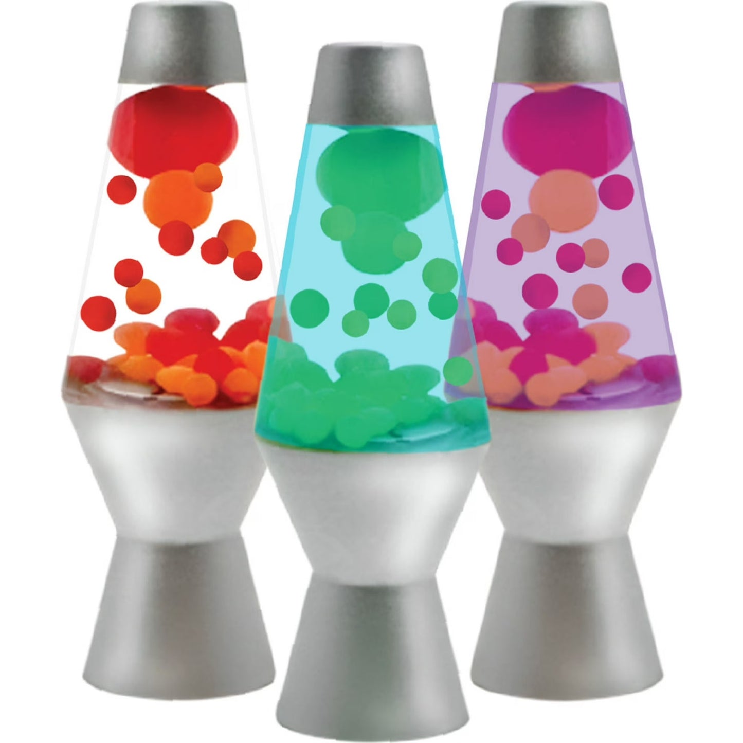 🔥The Original LAVA Brand Squish N' Flow LAVA Lamp Squeeze Toy GITD BNWT🔥