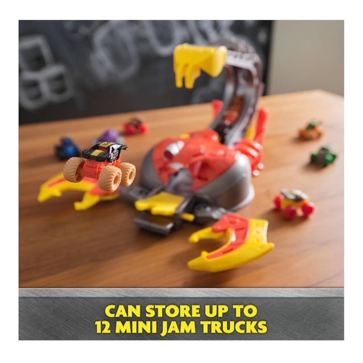🔥Monster Jam Mini El Toro Loco Venom Velocity Scorpion Playset + Die Cast NWT🔥