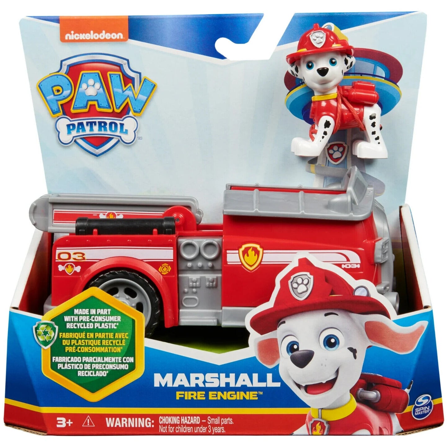 🔥PAW Patrol Marshall’s Firetruck Toy Vehicle with Collectible Action Figure💥