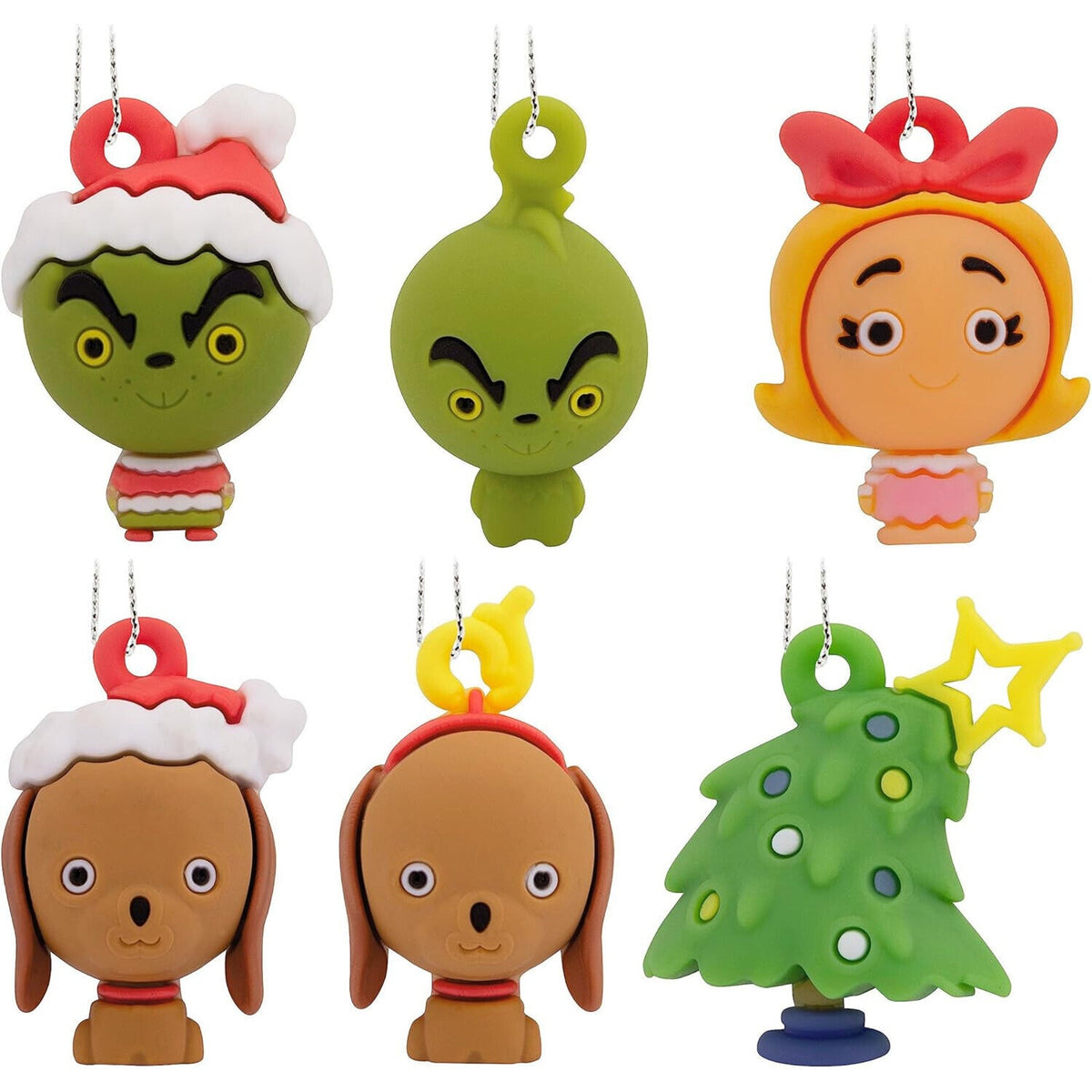 🔥Hallmark Miniature Ornaments How The Grinch Stole Christmas Set/6 Mini 2023💥