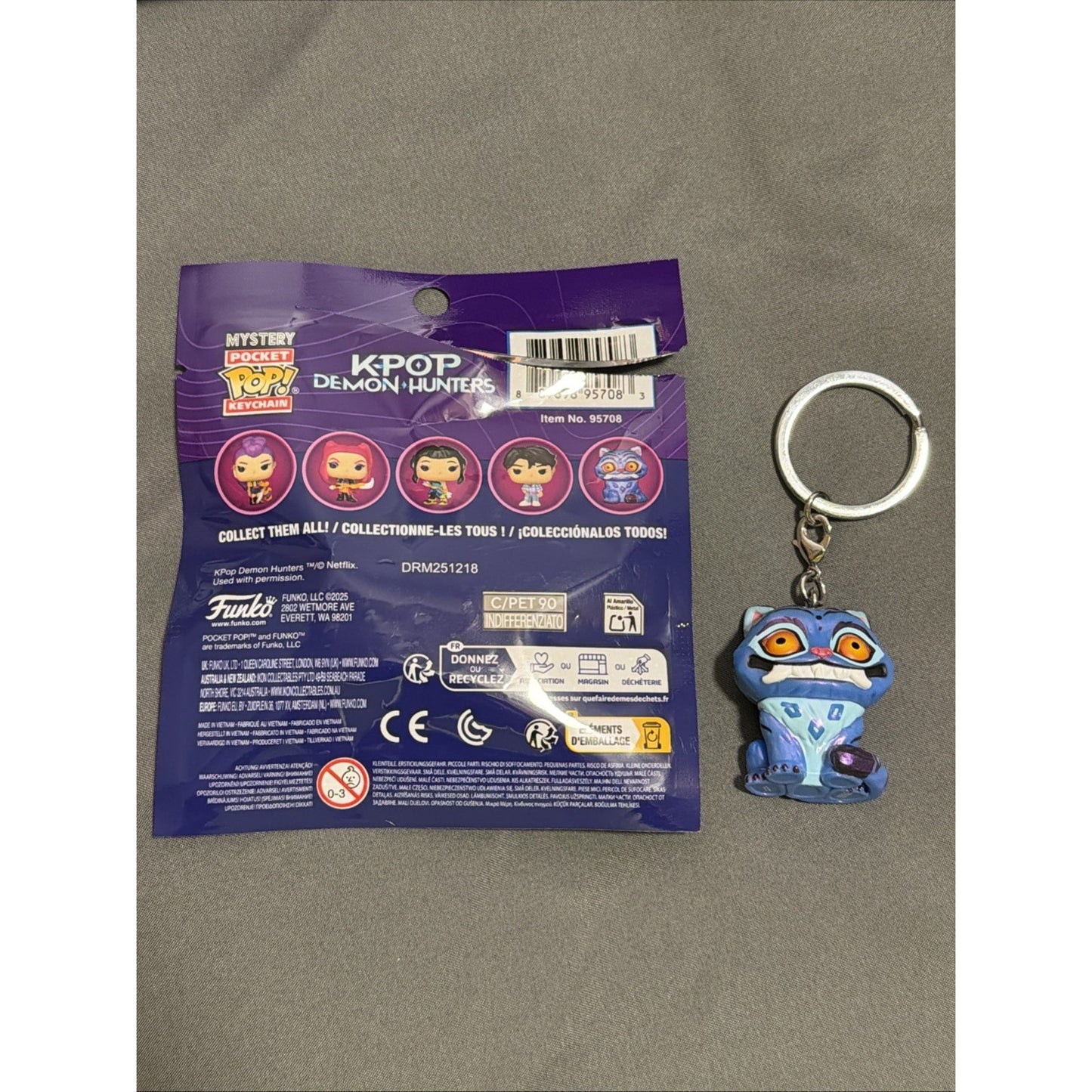 🔥Funko Pocket Pop! Mystery Keychain K-Pop Demon Hunters - Derpy BNWT🔥