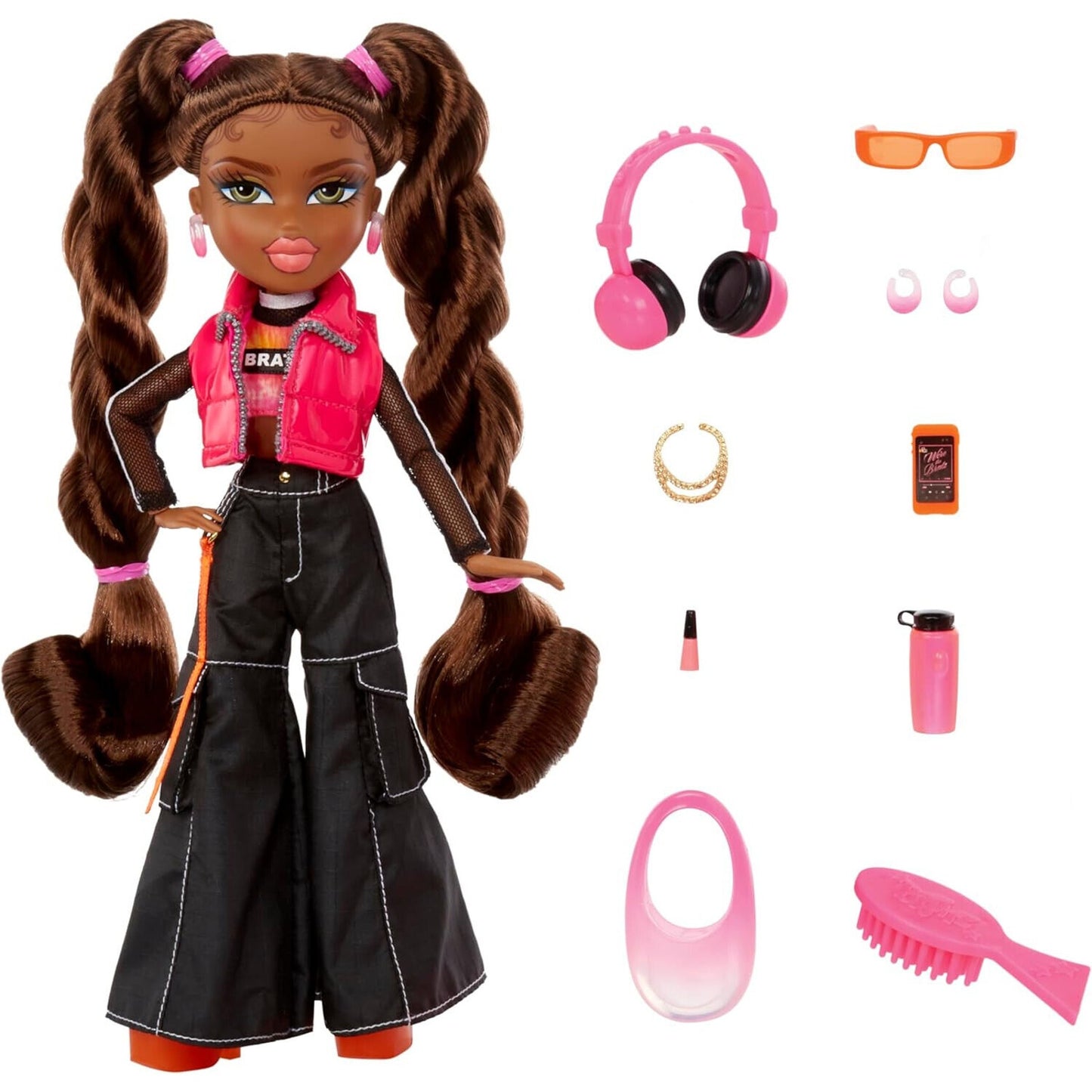 🔥Bratz Alwayz Sasha Fashion Doll with 10 Accessories and Poster BNWT🔥