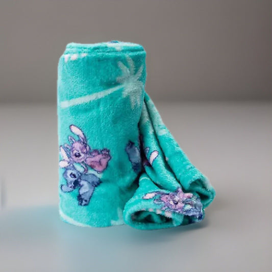 🔥Disney Stitch 40 x 50 Inch Silk Touch Throw Blanket BNWT🔥