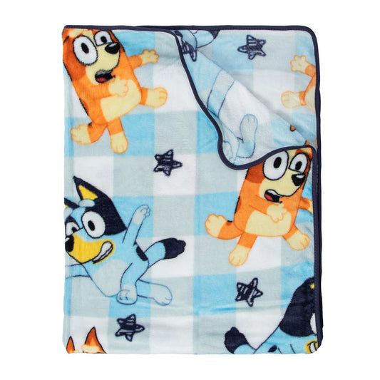 🔥Bluey Star Travel Blanket 40in x 50in BNWT🔥