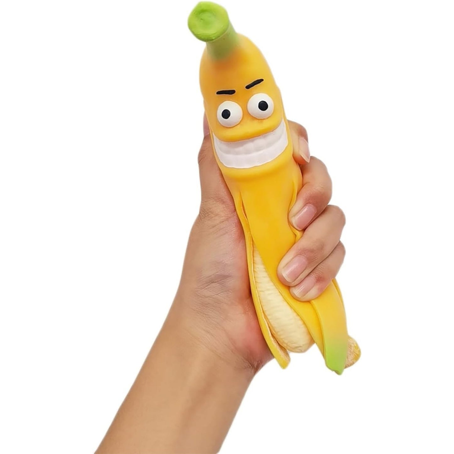 🔥Funny Banana Squeeze Toys Stress Reliever Toy Squishy Stretchy BNWT🔥