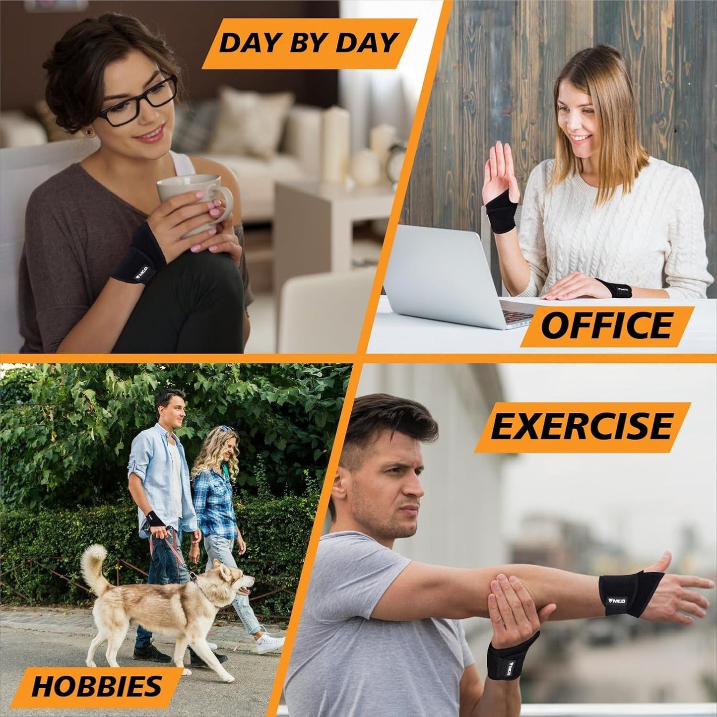 🔥Wrist Brace Ultra-Thin Elastic for Tear Fits Both Wrists Universal Size BNWT🔥