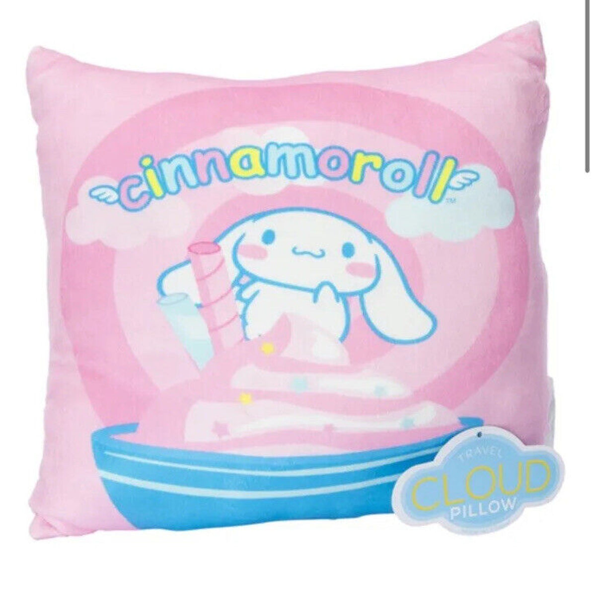 🔥Sanrio Hello Kitty Throw Pillow Cinnamoroll 13"x13" Cloud Pillow BNWT🔥