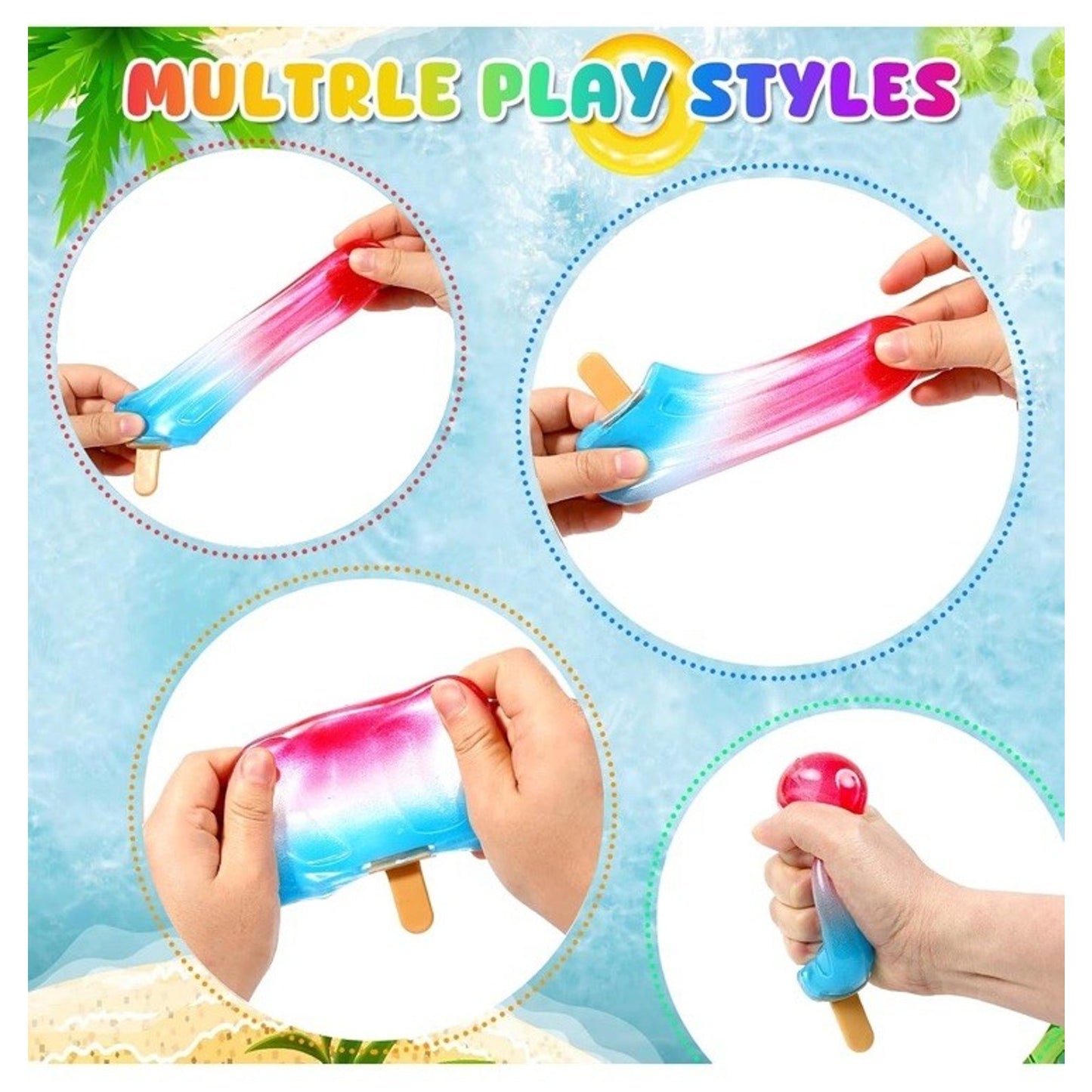 🔥Popsicle Malt Sugar Ice Cream Slow Rising Squishy BNWT🔥