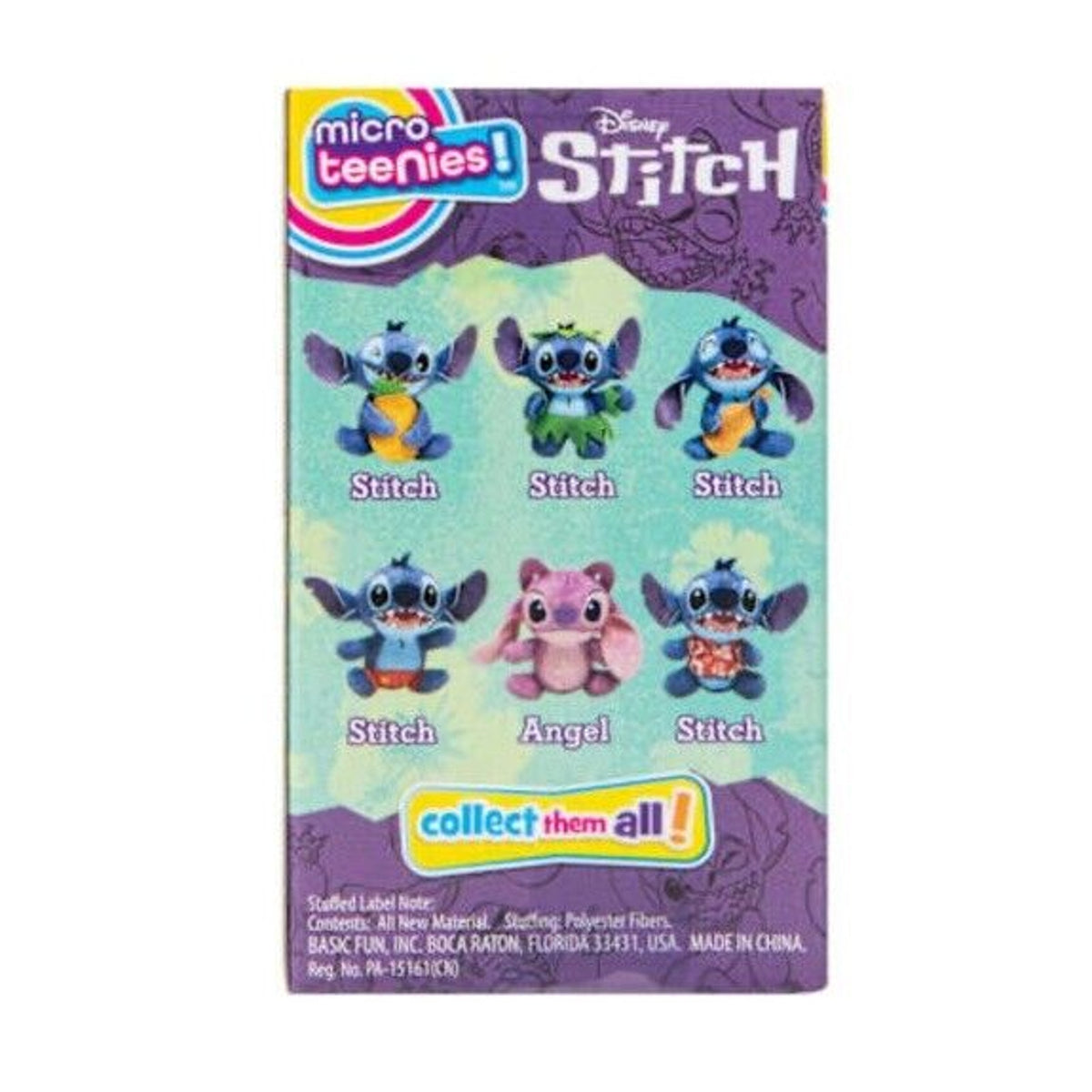 🔥Disney Micro Teenies Stitch Micro Plush BNWT🔥