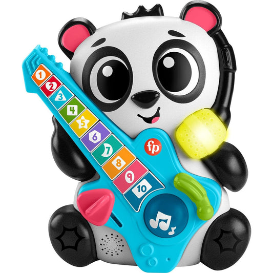 🔥Fisher-Price Baby Learning Toy Link Squad Jam & Count Panda Music & Lights🔥