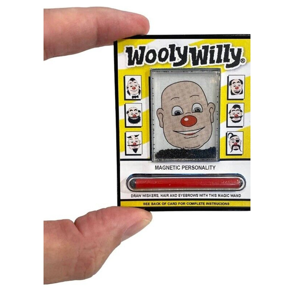 🔥World's Smallest WOOLY WILLY Magnetic Art Toy Doodle Face Mini Miniature NWT🔥