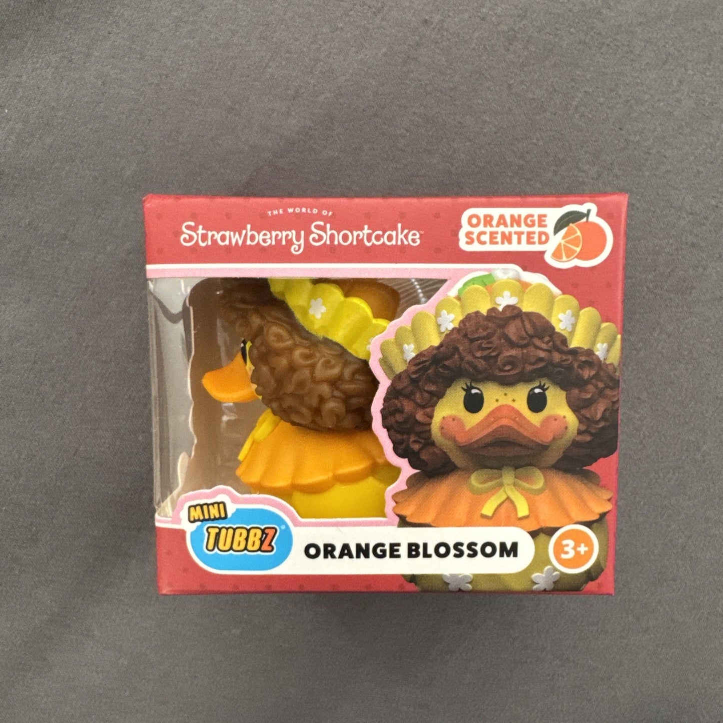 🔥Strawberry Shortcake ORANGE BLOSSOM Mini Tubbz Figure Doll Duck BNWT🔥