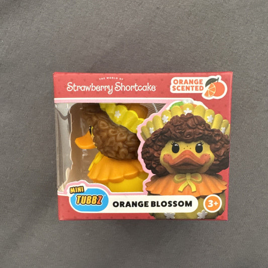 🔥Strawberry Shortcake ORANGE BLOSSOM Mini Tubbz Figure Doll Duck BNWT🔥