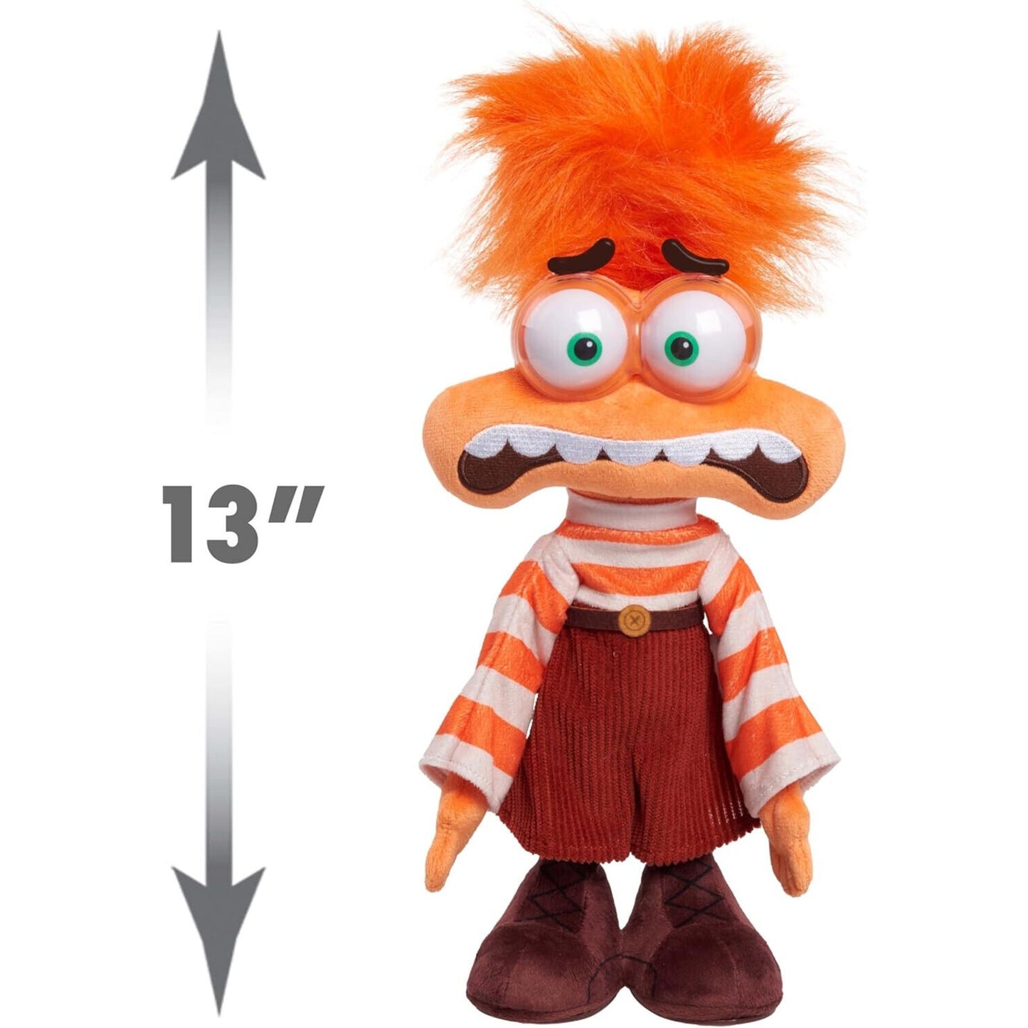 🔥Just Play 45514 Disney and Pixar Inside Out 2 Shaking Anxiety Feature Plush🔥