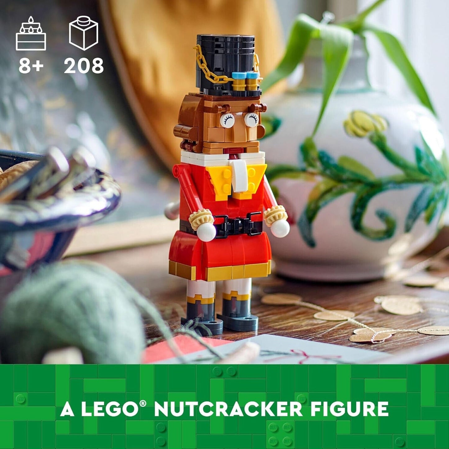 🔥Nutcracker Christmas Decor - Building Toys (40640) BNIB💥