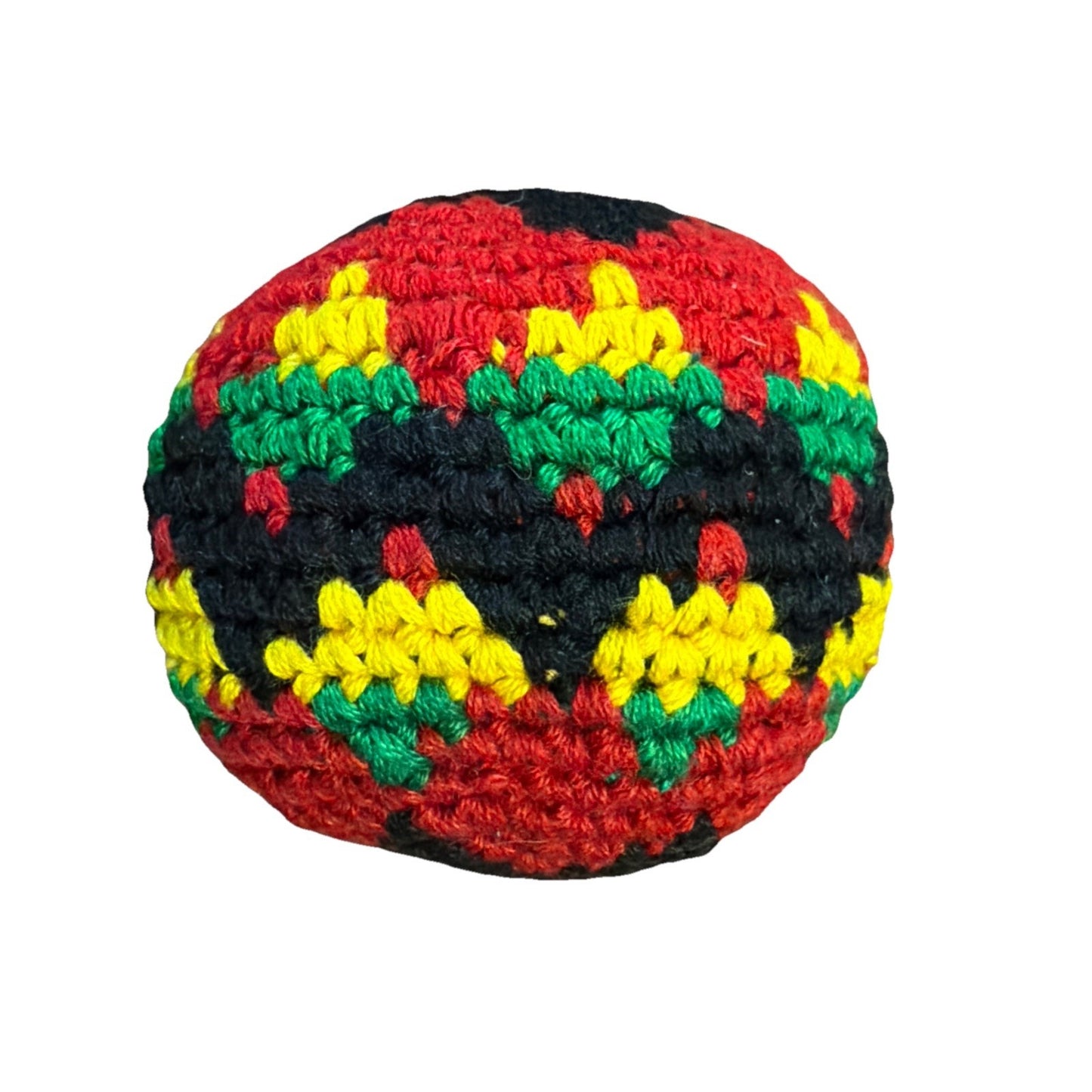 🔥World Footbag Boota Bag Crochet Hacky BLACK Star BNWT🔥