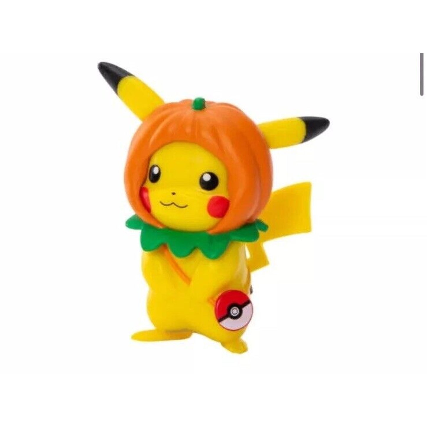 🔥Pokemon Battle Ready Pikachu Figure Halloween Pumpkin Hat BNIB🔥