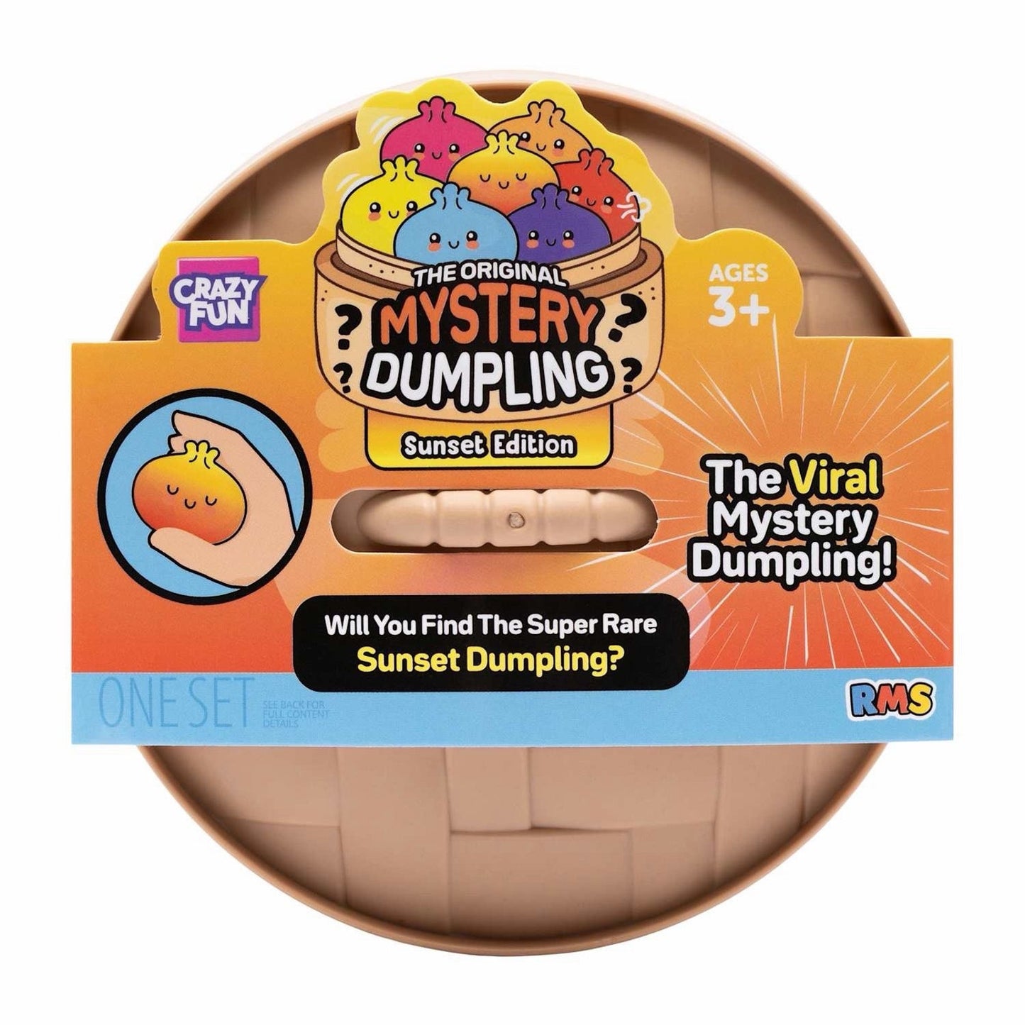 🔥Crazy Fun Mystery SUNSET Squishy Bun Set 6 Pack BNWT🔥