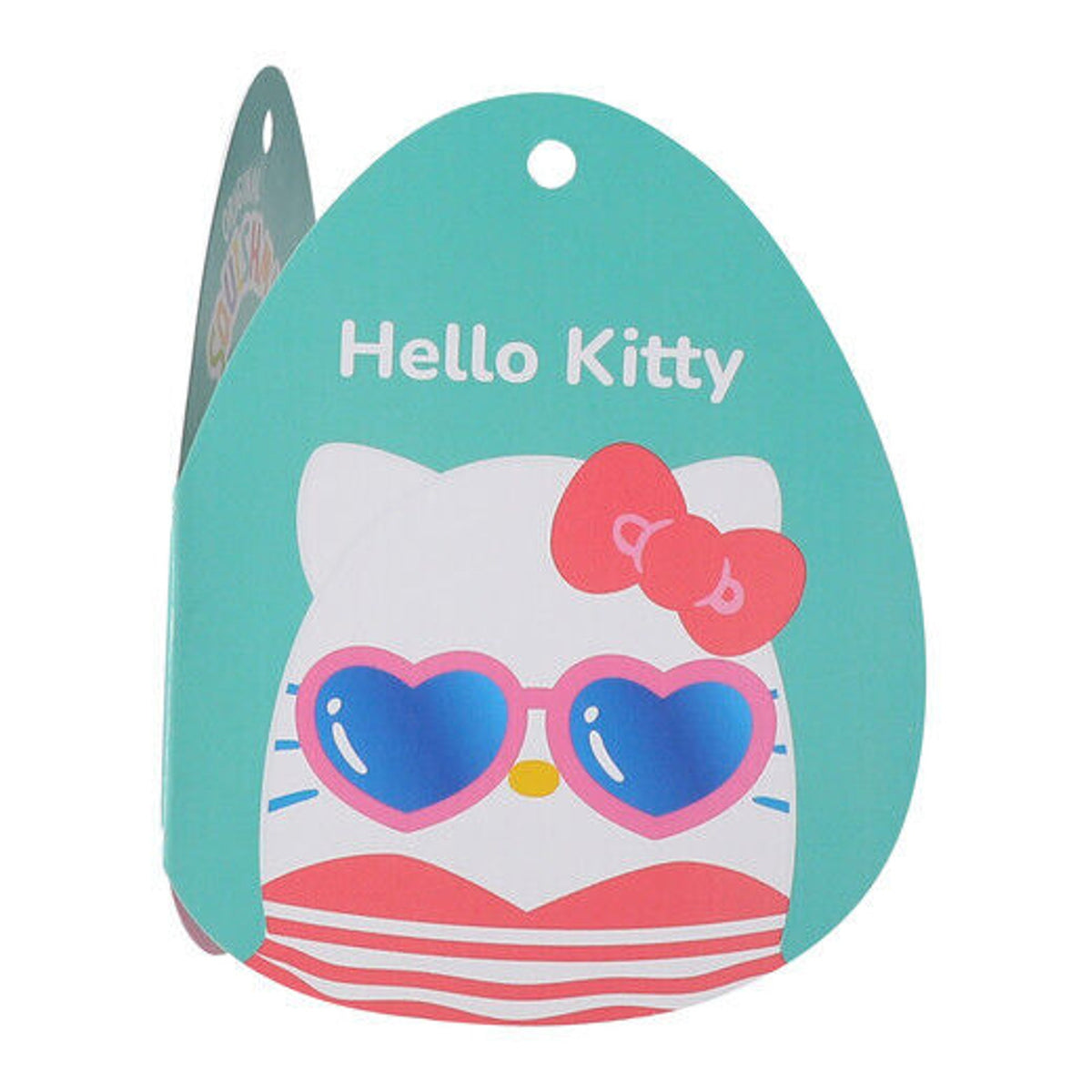 🔥Squishmallows x Sanrio Kellytoy Hello Kitty With Sunglasses 6.5in BNWT🔥
