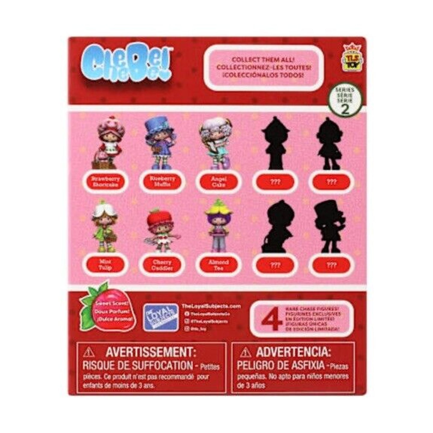 🔥The World Of Strawberry Shortcake Almond Tea Mini Figure CheeBee TLS BNWT💥