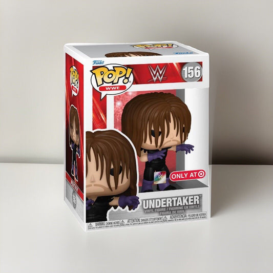 🔥Funko POP! WWE #156 Cover Undertaker Retro Figure Exclusive In Hand BNWT🔥