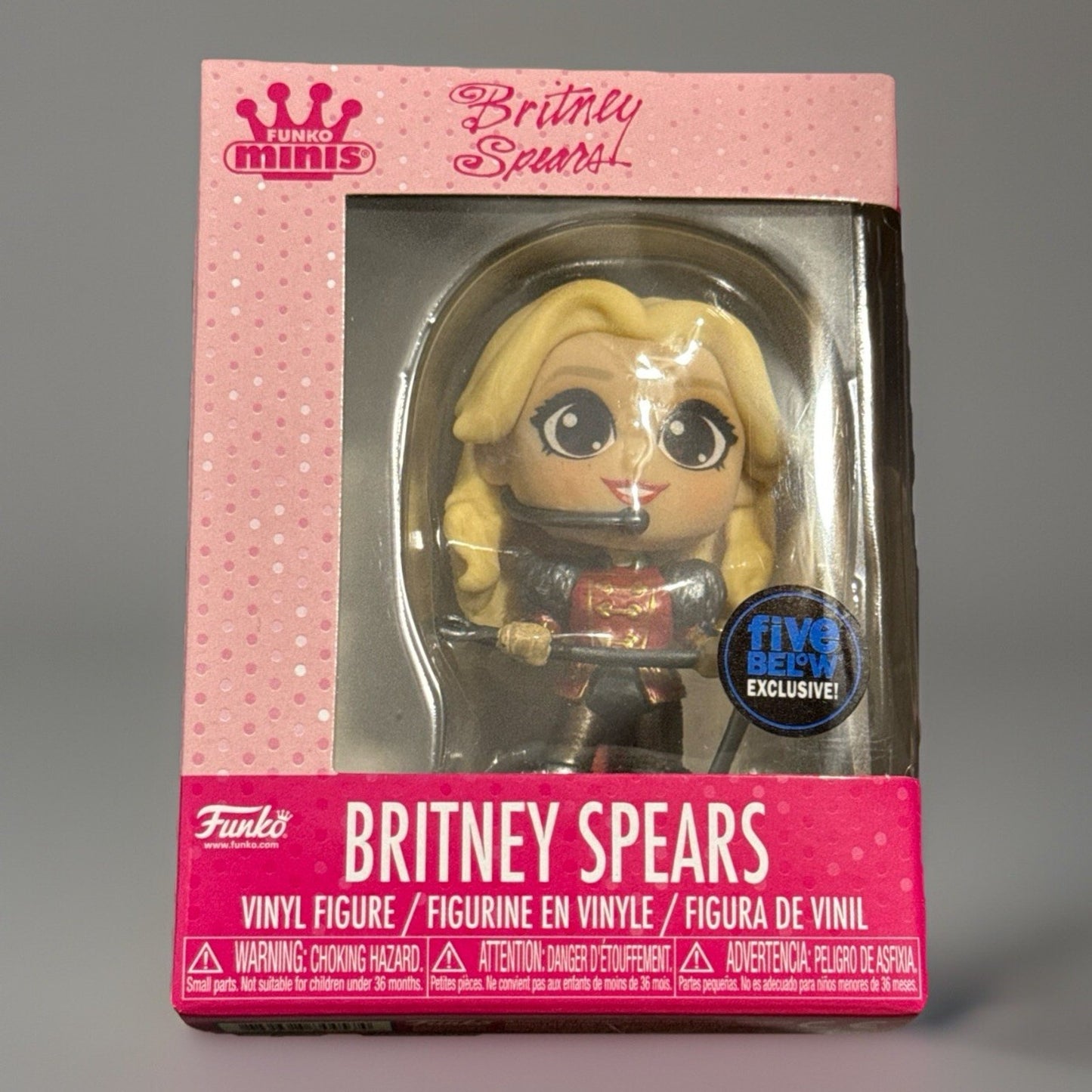 🔥Funko Mystery Minis Britney Spears Metallic “Circus” Vinyl Figure BNWT🔥