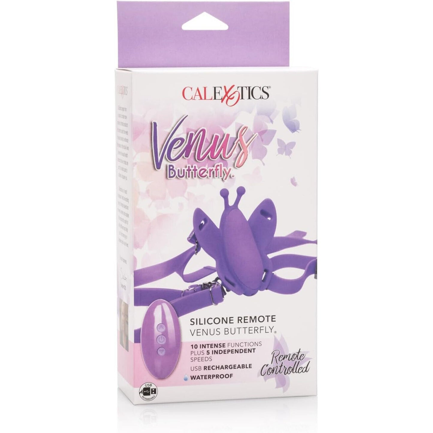 🔥Silicone Remote Venus Butterfly Massager + Remote Purple BNWT🔥