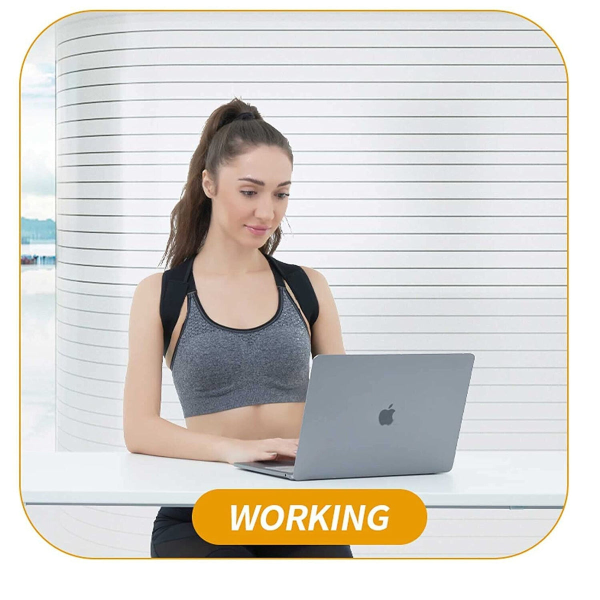 🔥Posture Corrector for Women and Men Adjustable Upper Back Brace Breathable🔥