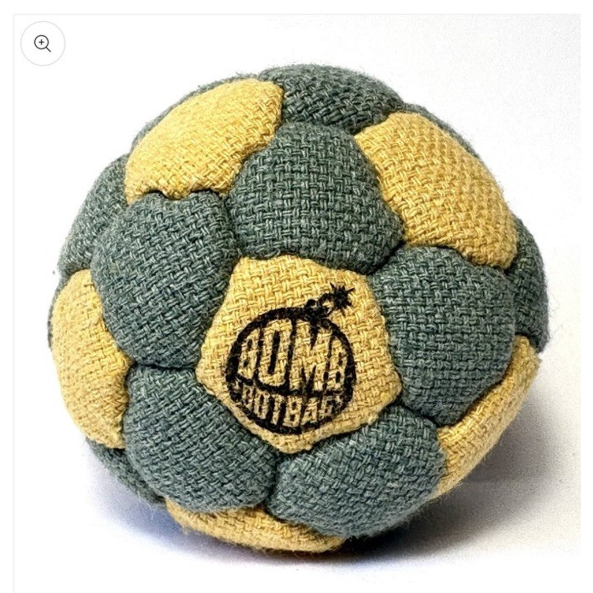 🔥Bomb Footbags The Hemp Bomb Hacky Sack Footbag Forrest/Gold NWT🔥
