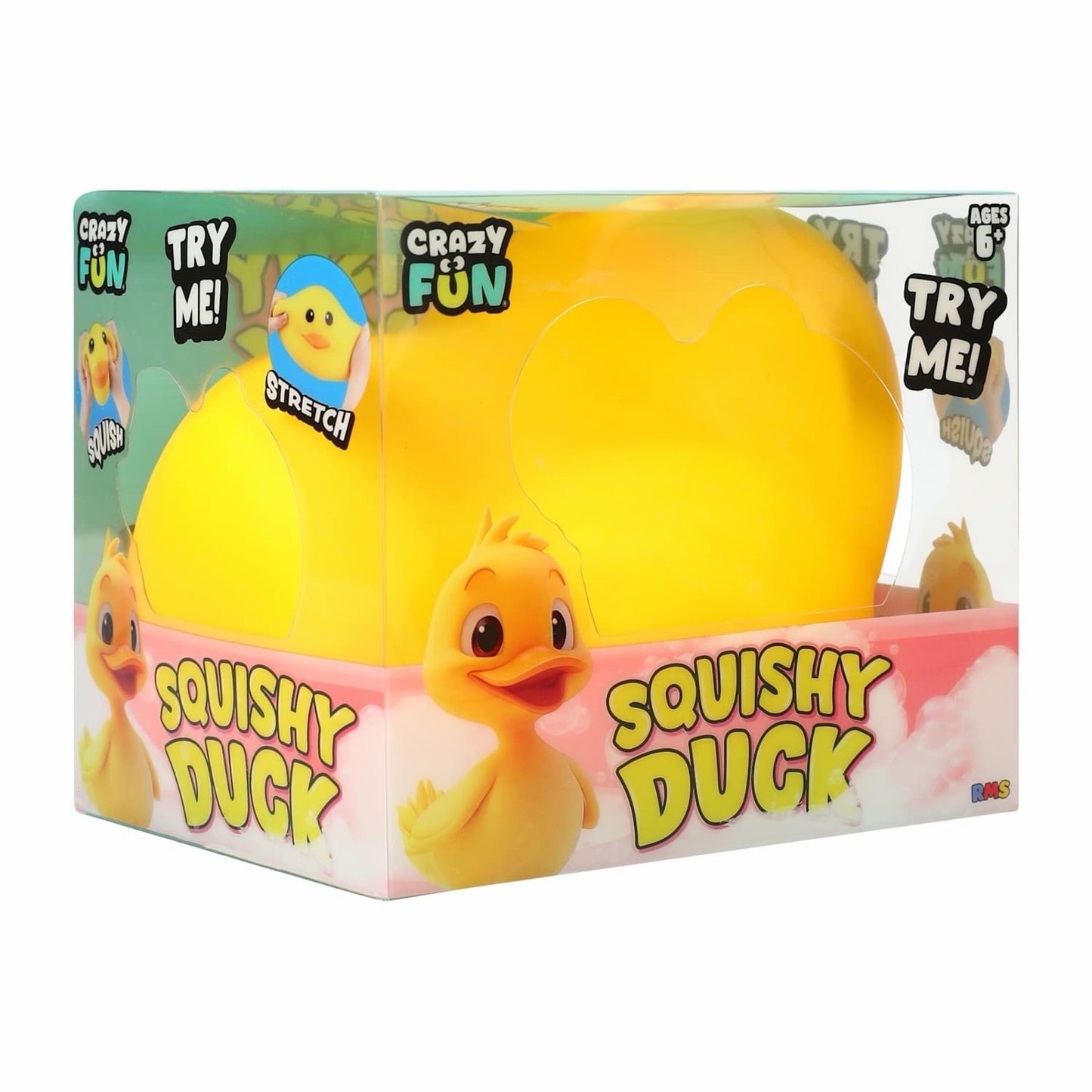 🔥Jumbo Squishy Squeezy Duck Rare Viral TikTok Sold Out RMS Crazy Fun BNWT🔥