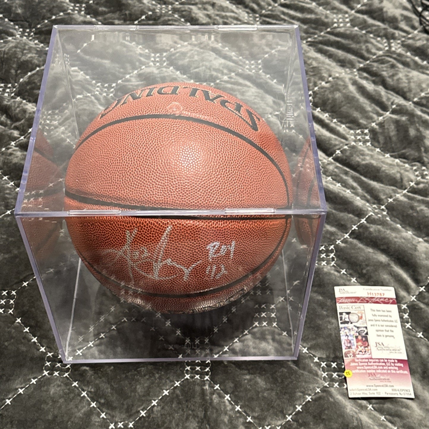 🔥Kyrie Irving Rookie of the Year Autographed Basketball JSA COA🔥