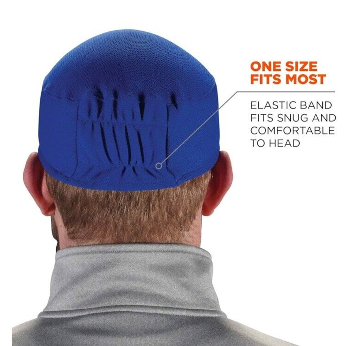 🔥Ergodyne Chill Its 6630 Skull Cap Lined with Terry Cloth Sweat Wicki BNWT🔥