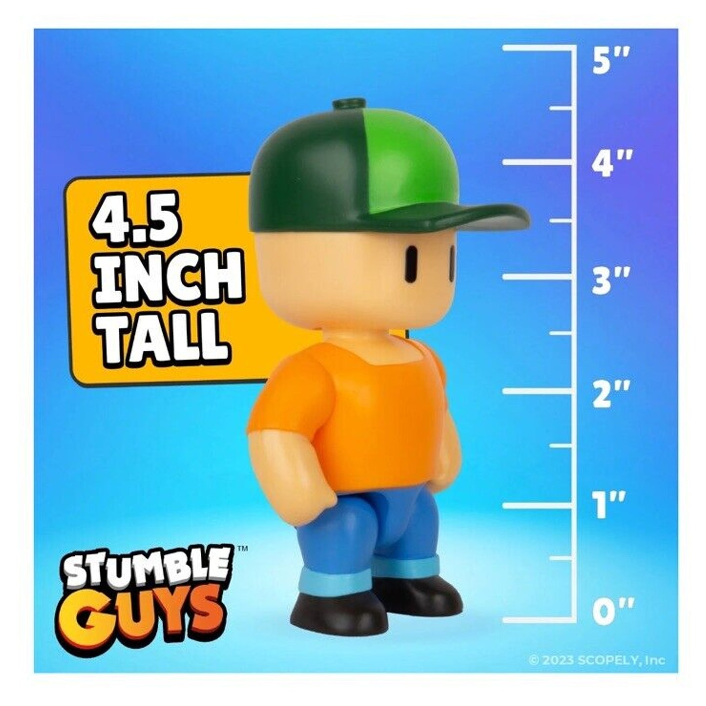 🔥Stumble Guys MR. STUMBLE 4.5” Action Figure In Window Box 2024 BNIB🔥