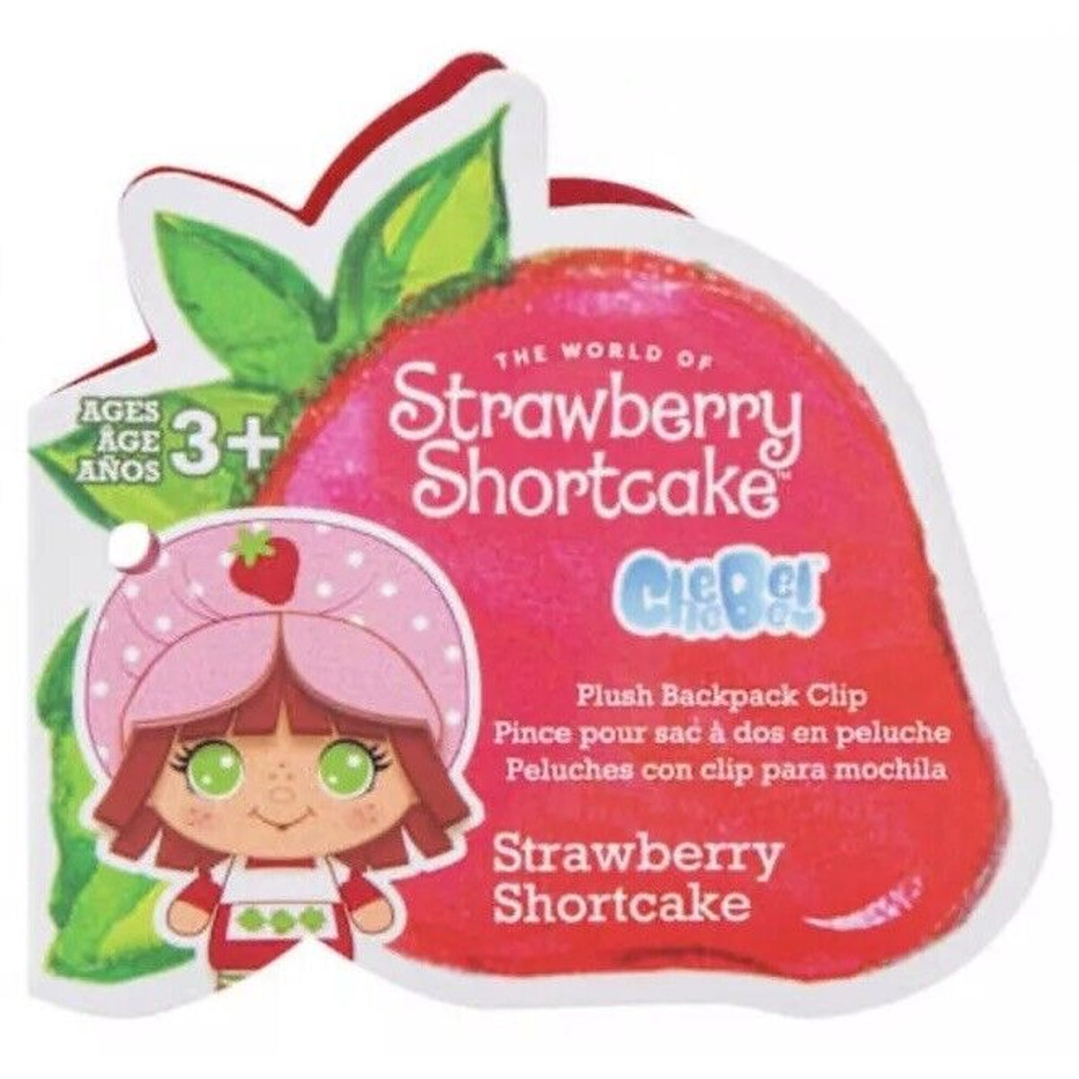 🔥The World Of Strawberry Shortcake Backpack Clip Strawberry Shortcake BNWT🔥