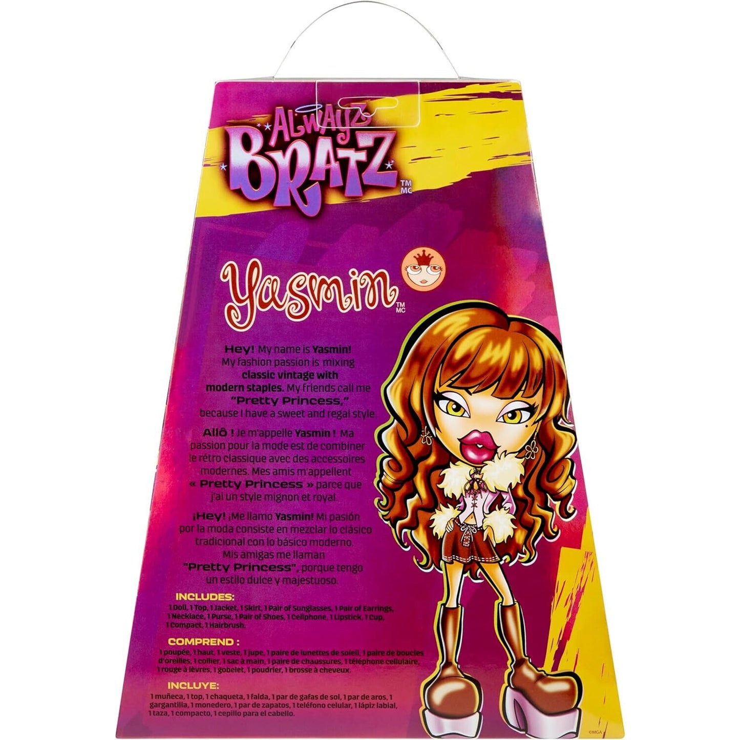 🔥Bratz Alwayz Bratz Yasmin Fashion Doll with 10 Accessories and Poster BNWT🔥