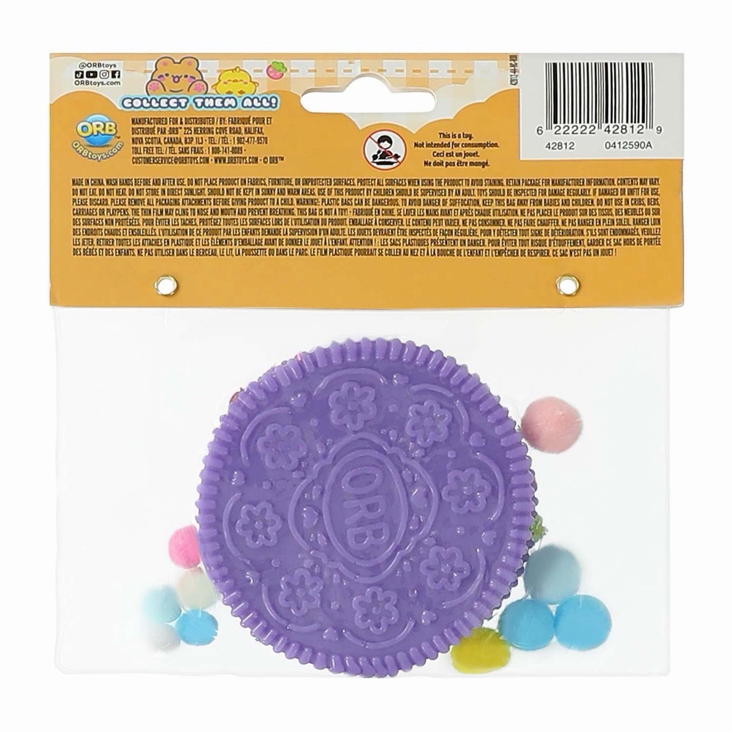 🔥Orb Curiosities Taba-licious Cookie Squishy Stress Relief Fidget Toy BNWT🔥