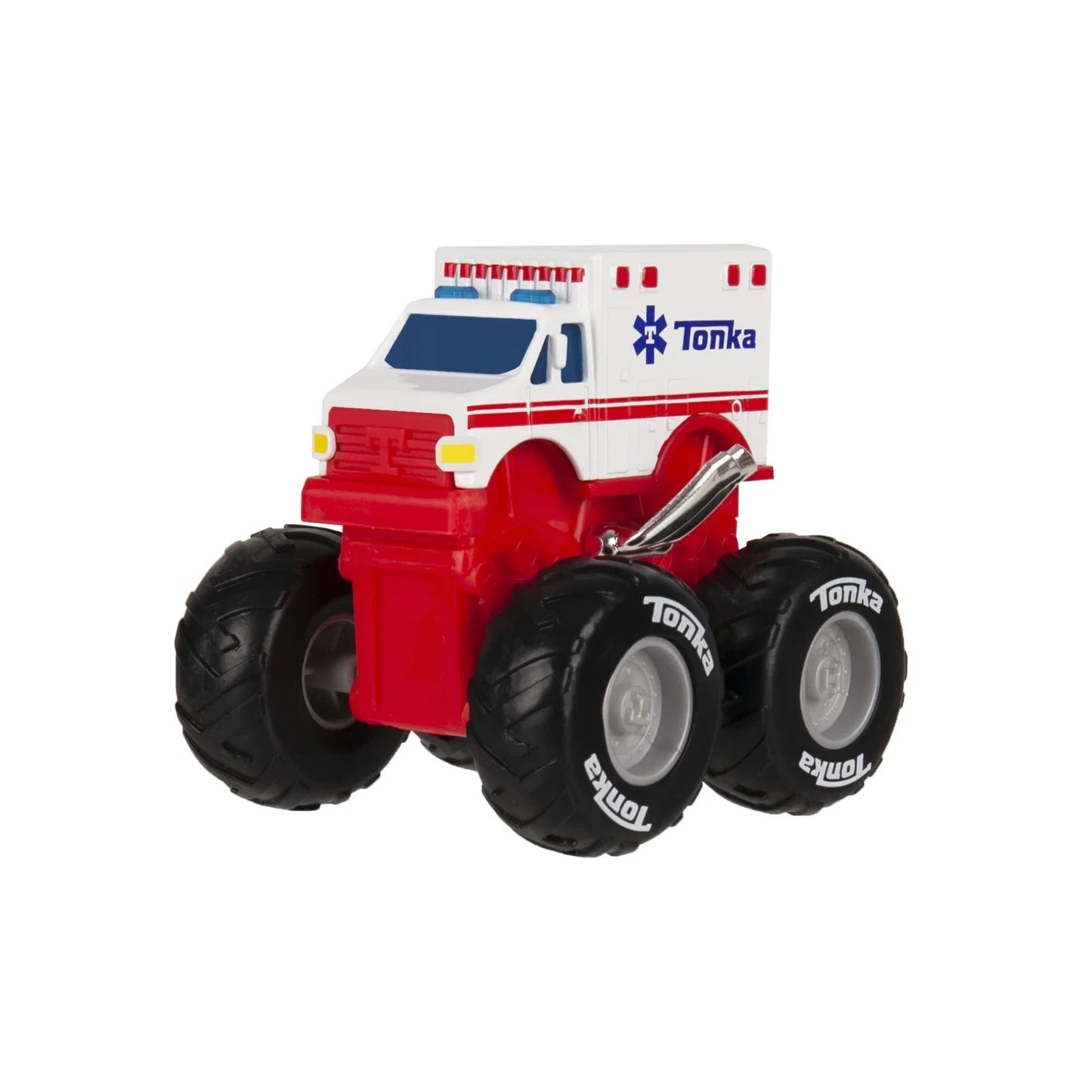 🔥Tonka Monster Metal Movers Red White Fire Truck & Ambulance Toy Combo Set🔥