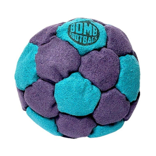 🔥Bomb Footbags The Smoke Hacky Sack Footbag Teal/Purple NWT🔥