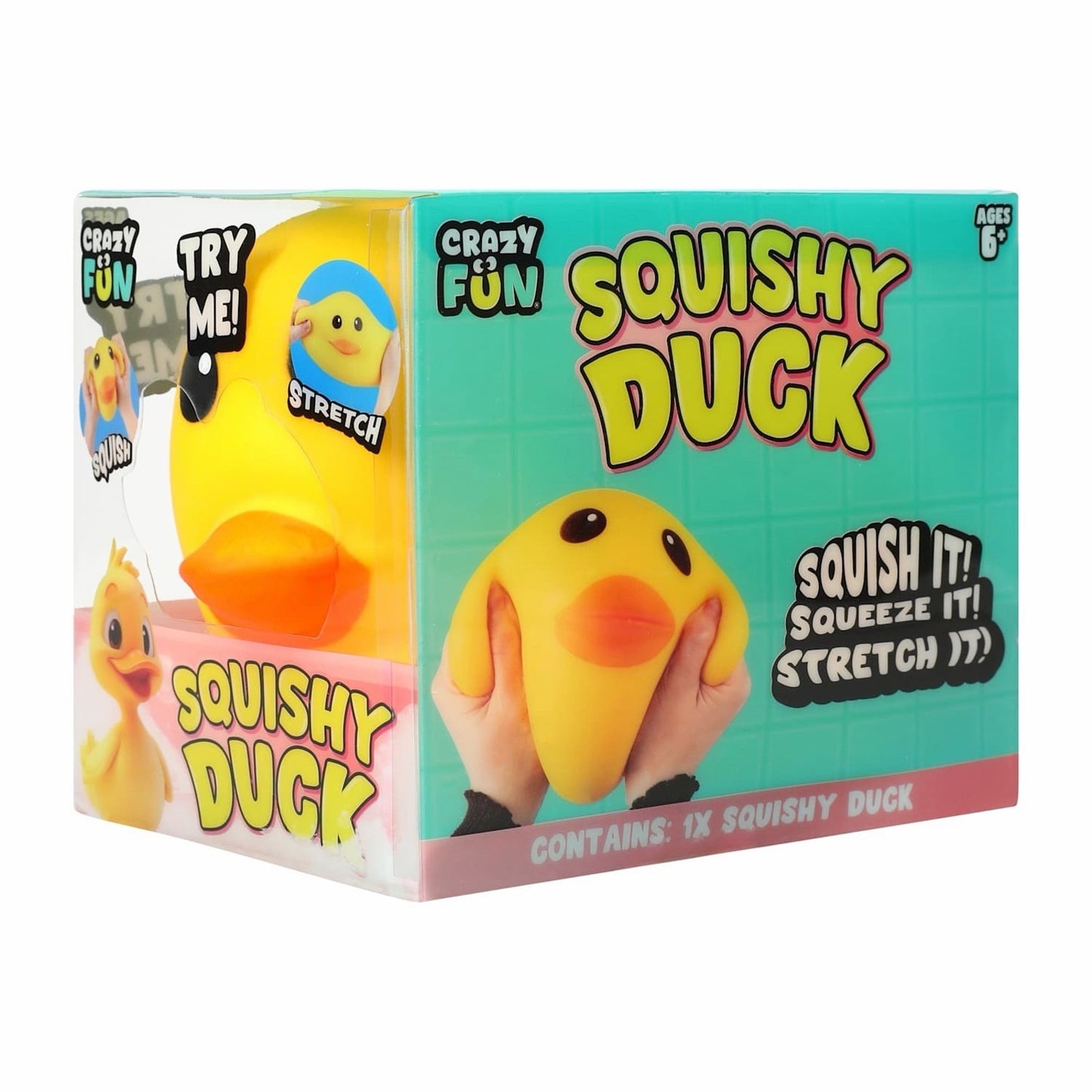 🔥Jumbo Squishy Squeezy Duck Rare Viral TikTok Sold Out RMS Crazy Fun BNWT🔥